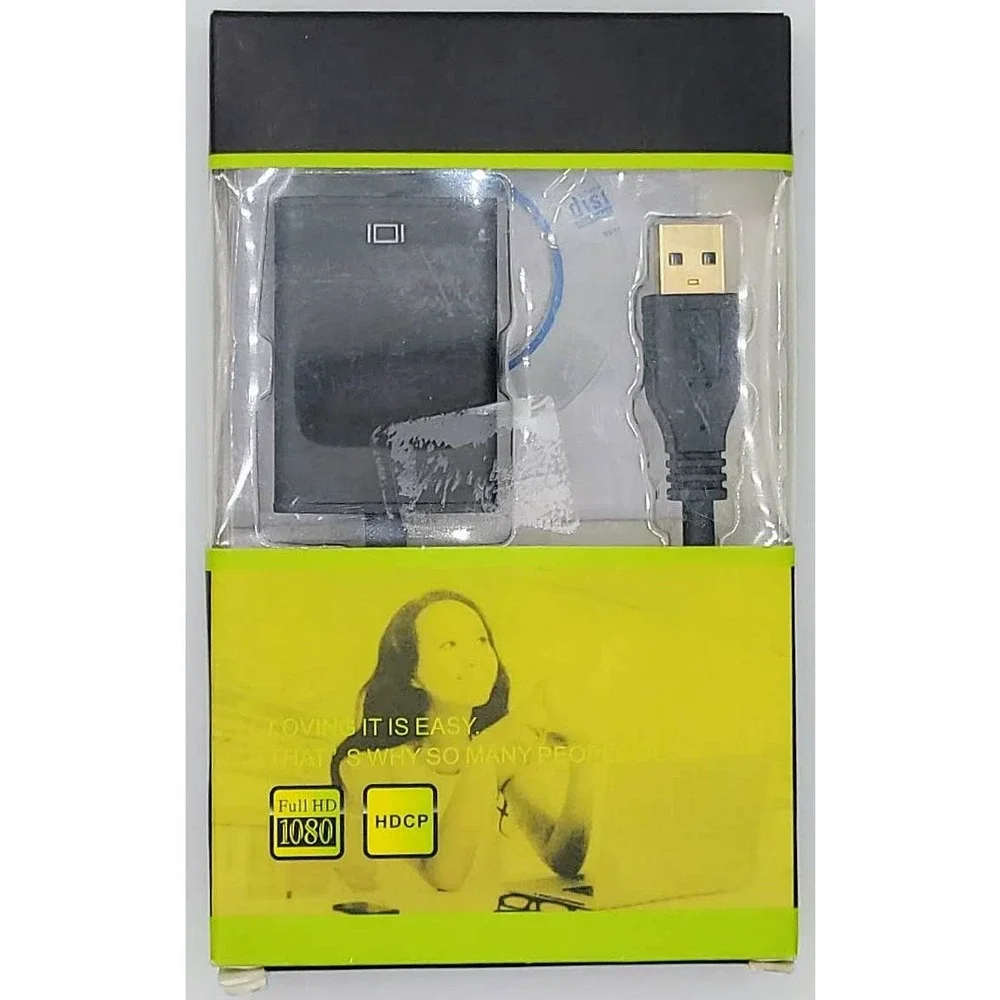USB to HDMI Adapter, USB 3.0 to HDMI HD 1080P Video Graphics Audio Output